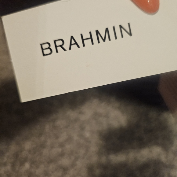 BRAHMIN- Duxbury Satchel Autumn Solid Mini Melbourne- Genuine Leather - Picture 4 of 13